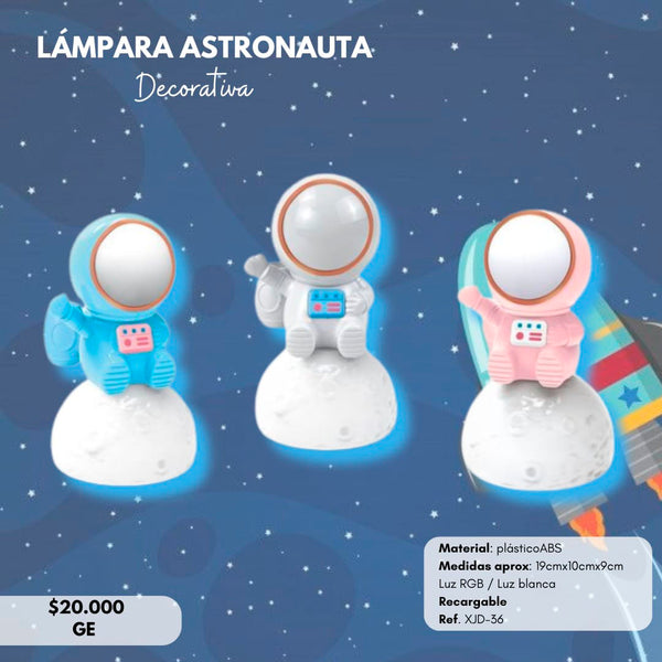 Lampara astronauta