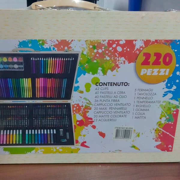 Kit artístico 120 piezas