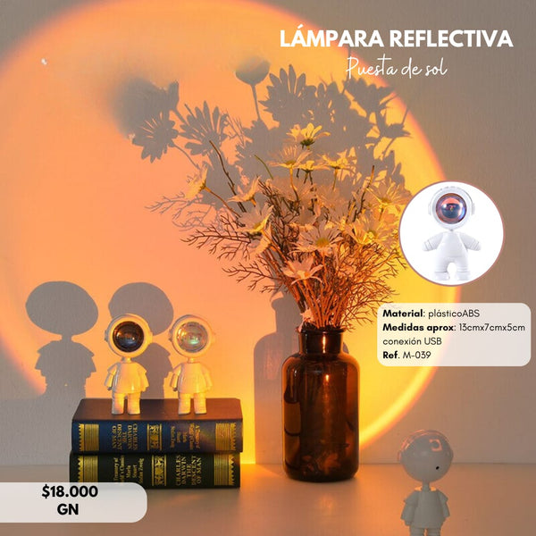 Lampara reflectiva