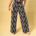 Pantalón bota ancha azul claro (4254200)