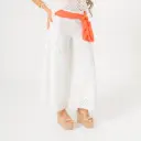 Pantalón de Bota Ancha en Ojalillo crema (4296407)