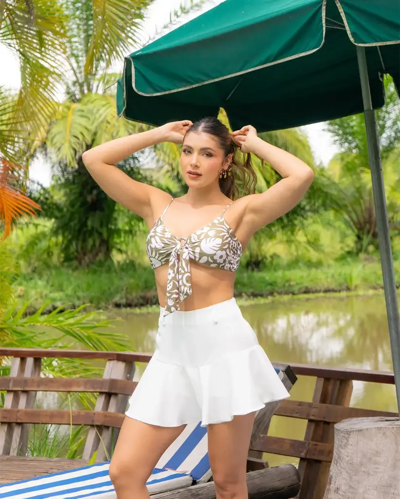 Falda short bolero