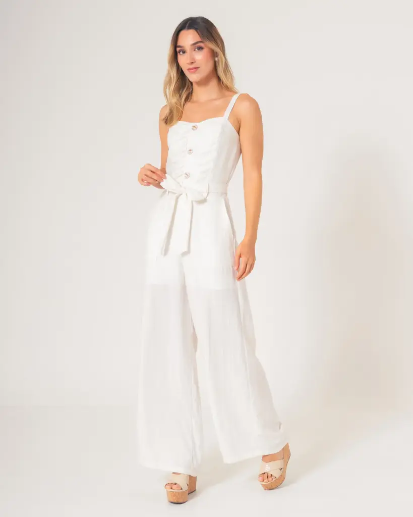 Enterizo Culotte con Tirantes ivory (11307133)