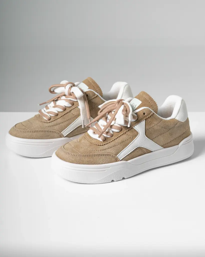 Tenis Bi Color Doble Cordon (376)