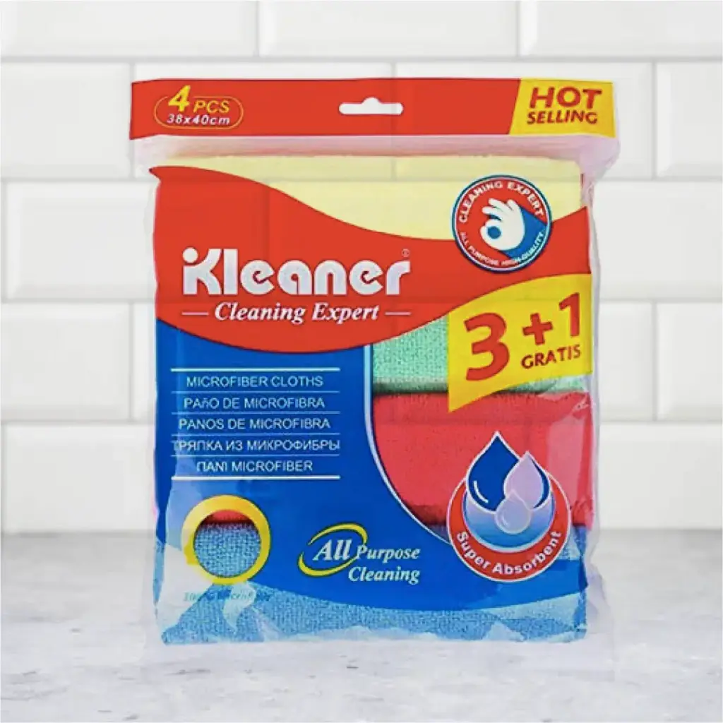 Toalla Microfibra 3+1 Multiproposito