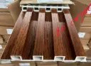 Panel Ranurado X1 Café caoba Canales Gruesas 16x290
