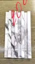 Panel Ranurado X1  Canales Gruesas blanco con vetas 16x290