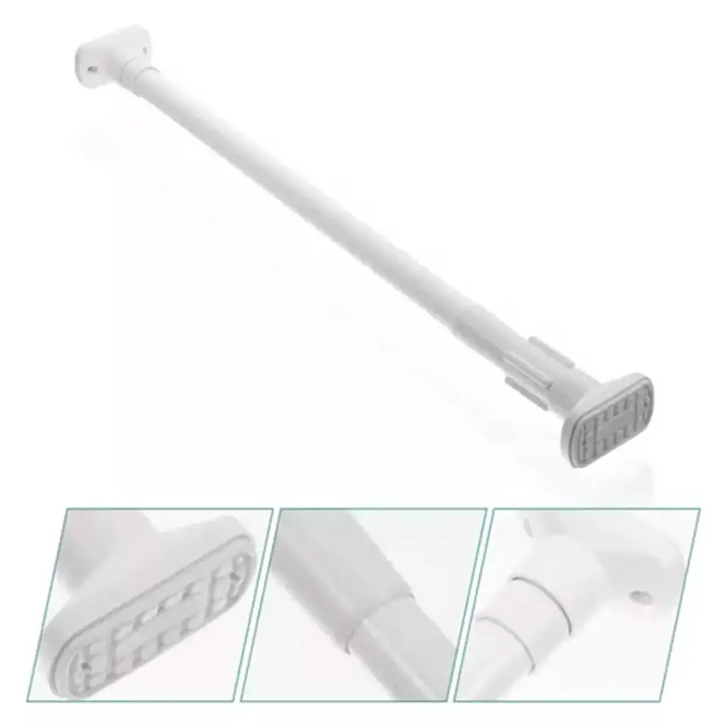 PALO DE CORTINA 70X120CM BLANCO