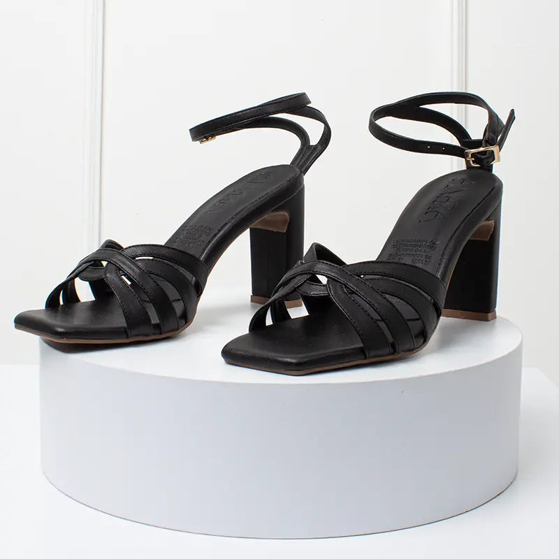 SANDALIA NEGRA T37 NEGRO