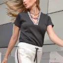 ARIANA-B BLUSA NEGRA TM NEGRO