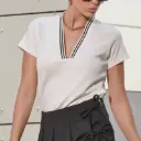 ARIANA-B BLUSA IVORY TS CRUDO