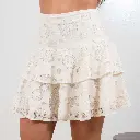 Falda corta doble bolero