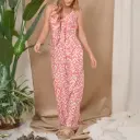 Enterizo tiras y nudo delantero.