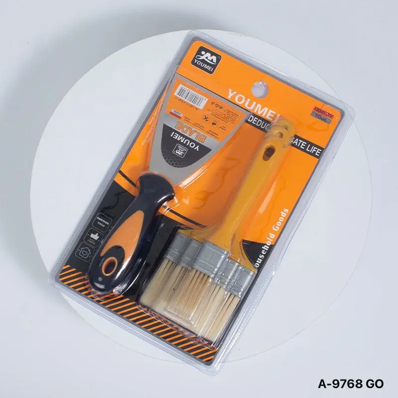 SET DE ESPATULA CON BROCHAS 