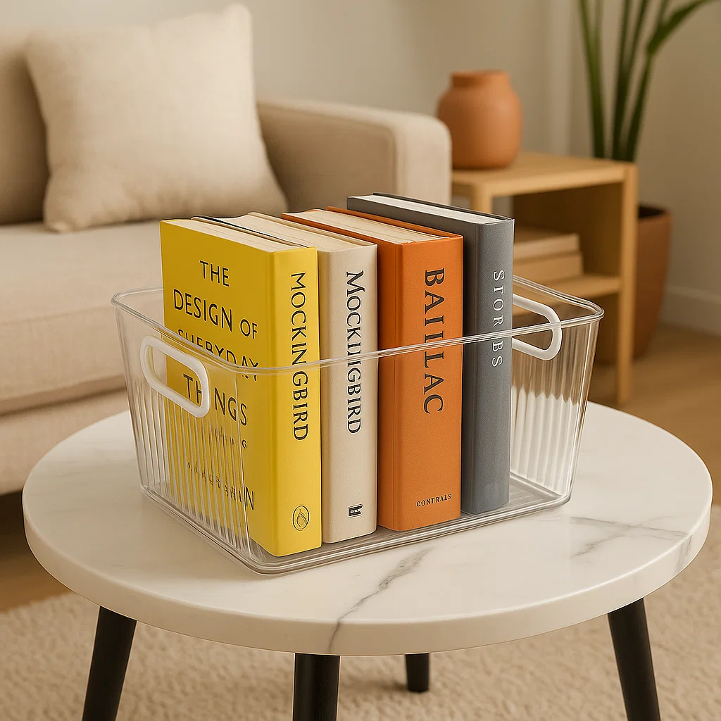 Caja Organizadora Rectangular Grande Acrílica