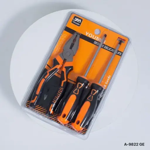 [A-9822] SET DE ALICATE C/DESTORNILLADORES 