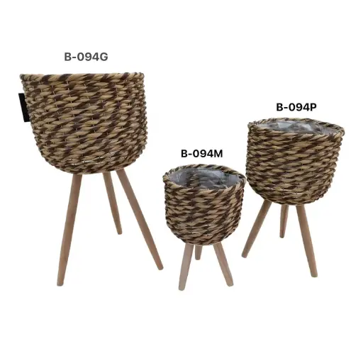 [B-094G] Cesta Almacenamiento Fique Grande