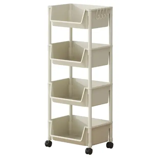 [H-3] Estante Organizador 4N Plástico Blanco