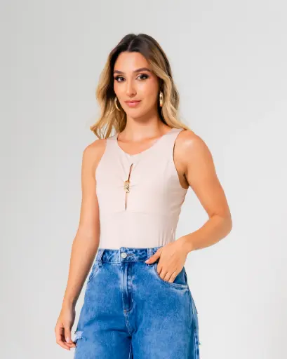Body con mini herraje arena (S11845)