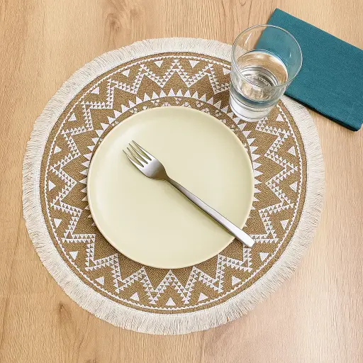 [A-758] INDIVIDUAL FIQUE MANDALA NEGRA