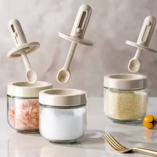 [D-518] TARRO CONDIMENTERO C/CUCHARA