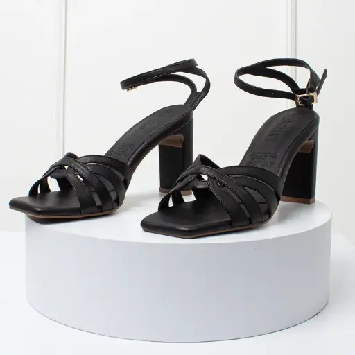 [793] SANDALIA NEGRA T37 NEGRO