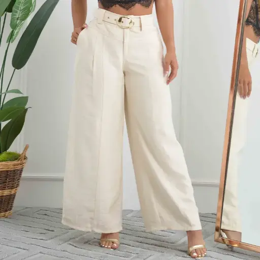 [P4520] PANTALON DAMA BEIGE TM BEIGE