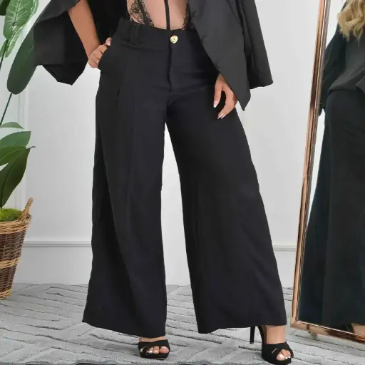 [P4520] PANTALON DAMA NEGRO TS NEGRO